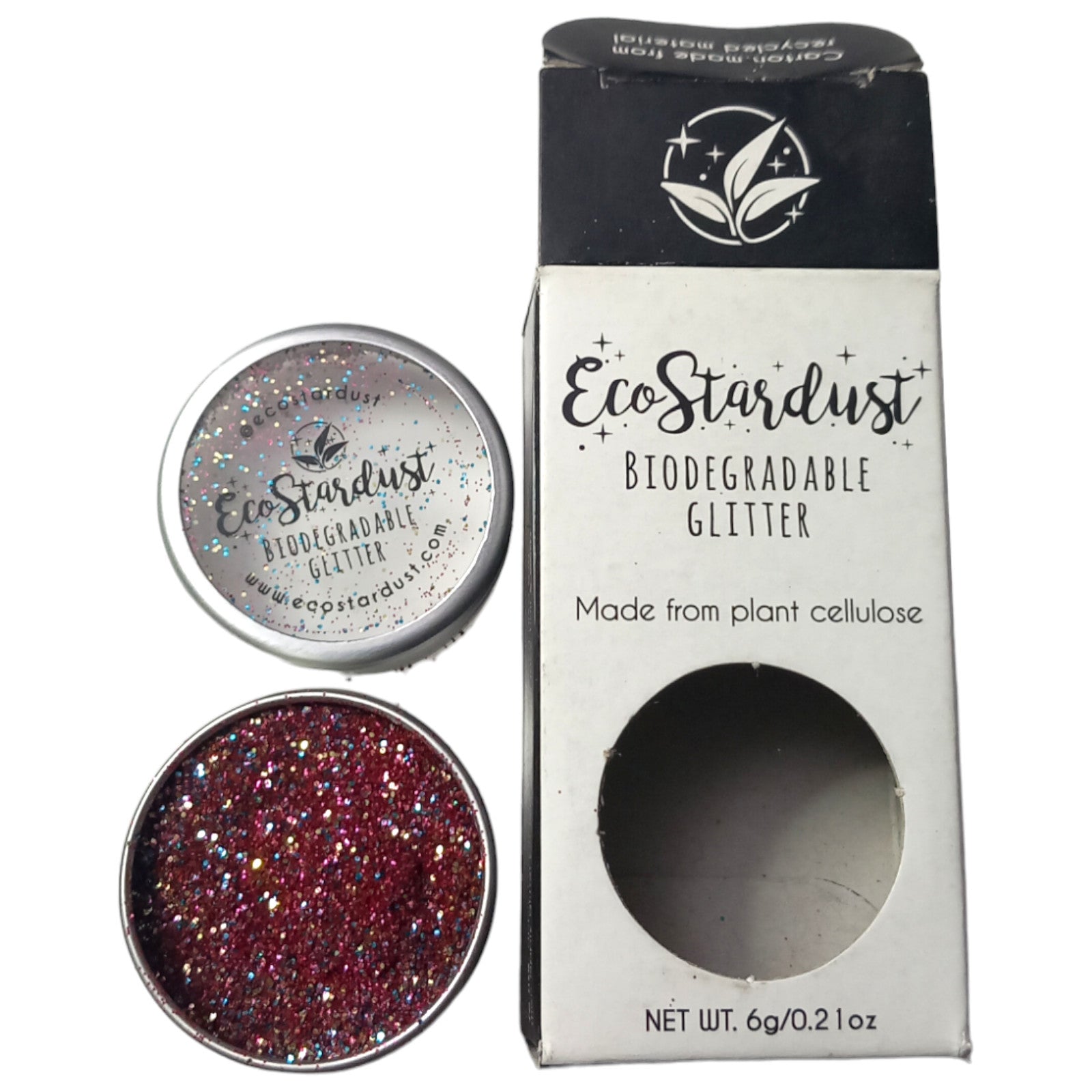Body Glitter Eco Stardust Flirty 6g Multi-Coloured Friendly Vegan Cosmetic