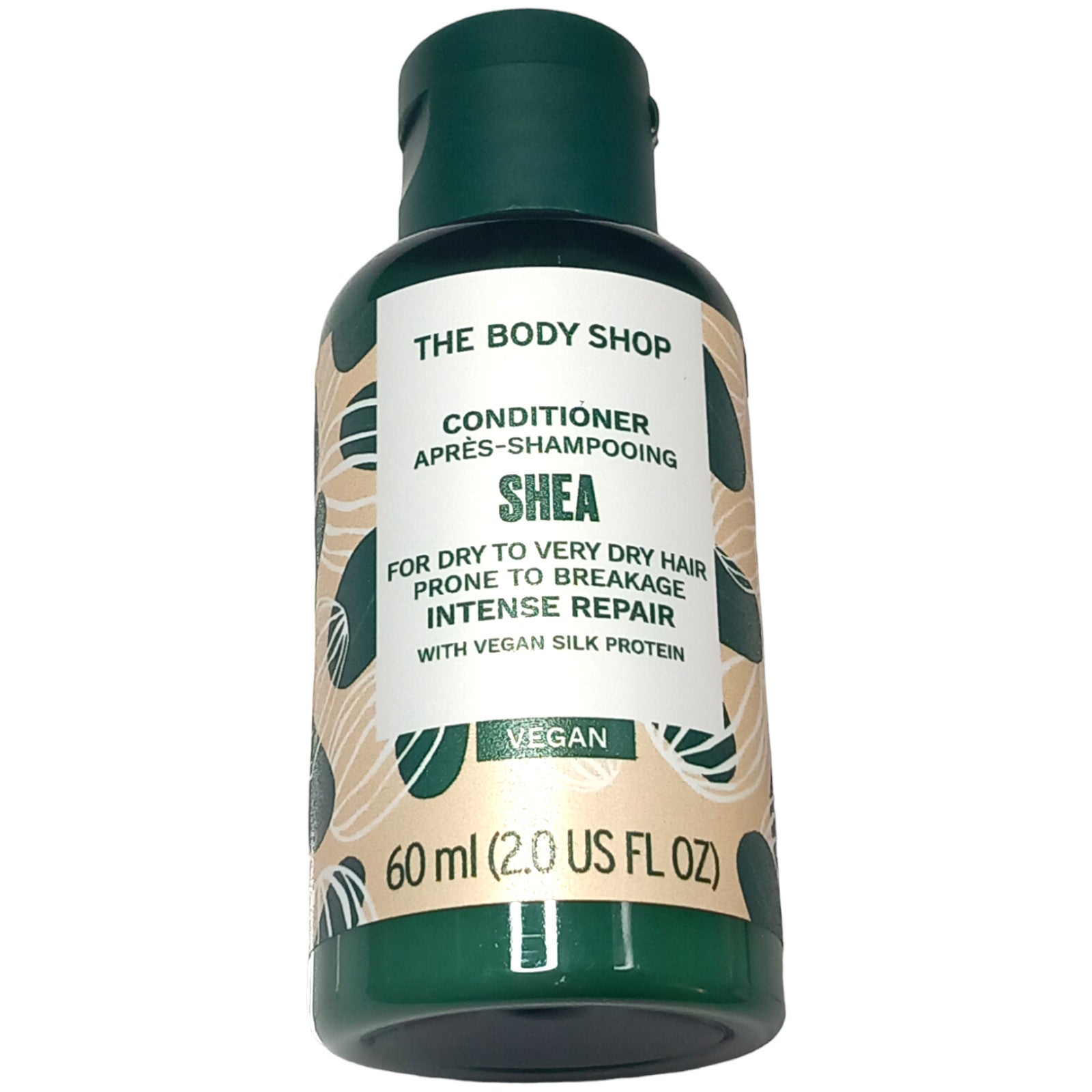 Body Shop Conditioner 60ml Shea Travel Size Very Dry Hair Intense Repair Vegan