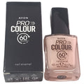 Avon Nail Polish Varnish 10ml Timeless Nude Pink Pro Colour 60 Second Nails
