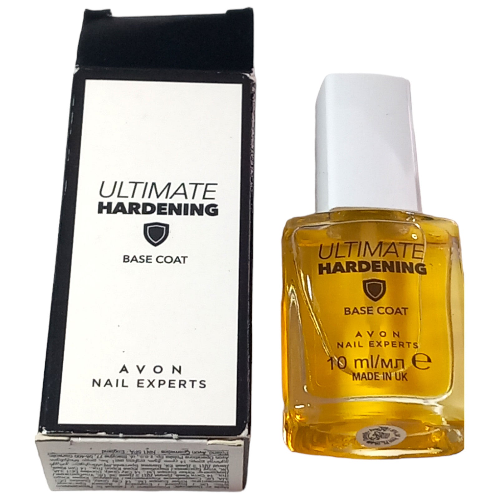 Avon Nail Polish Varnish 1x10ml Hardening Base Coat Ultimate Experts Colour Weak