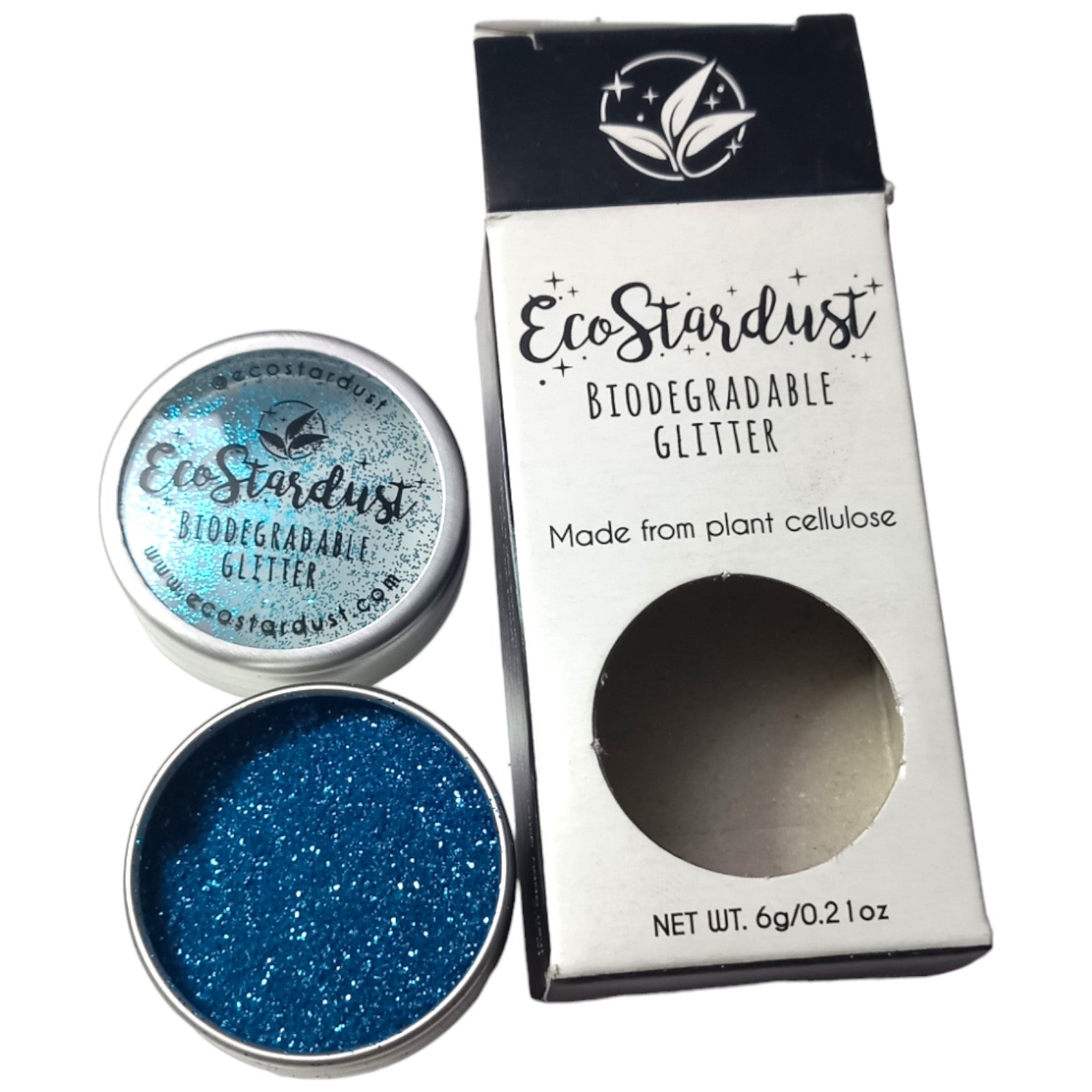 Body Glitter Eco Stardust Blue 6g Friendly Vegan Cosmetic Biodegradable Dust