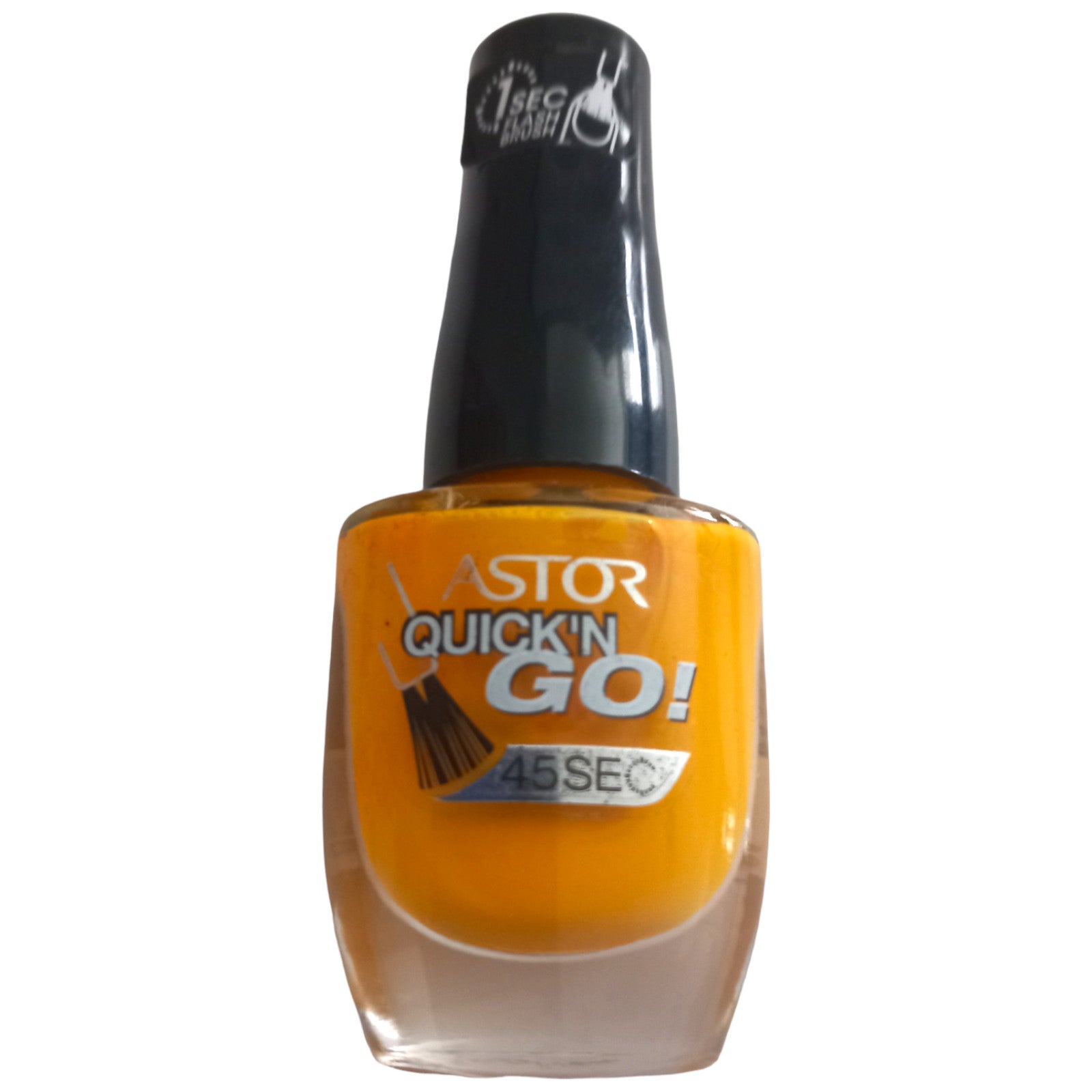 Astor Nail Polish Varnish 8ml 320 Orange Quick N Go 45 Sec Colour Shine Nails