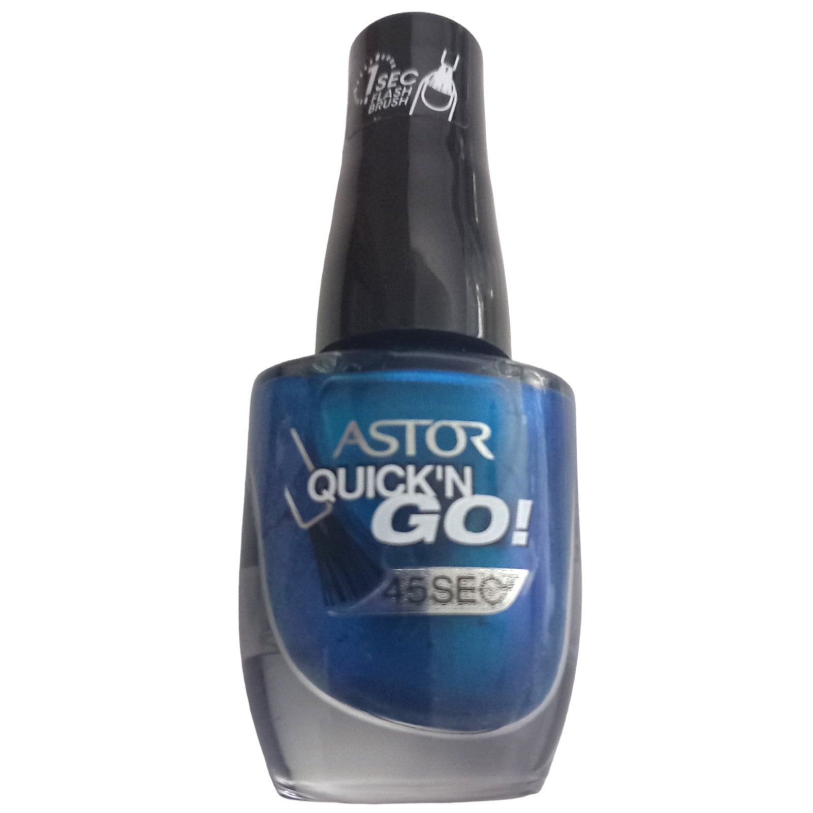 Astor Nail Polish Varnish 8ml 322 Blue Quick N Go 45 Sec Colour Shine Nails