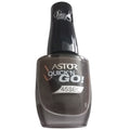 Astor Nail Polish Varnish 8ml 324 Grey Colour Shine Nails Quick N Go 45 Sec