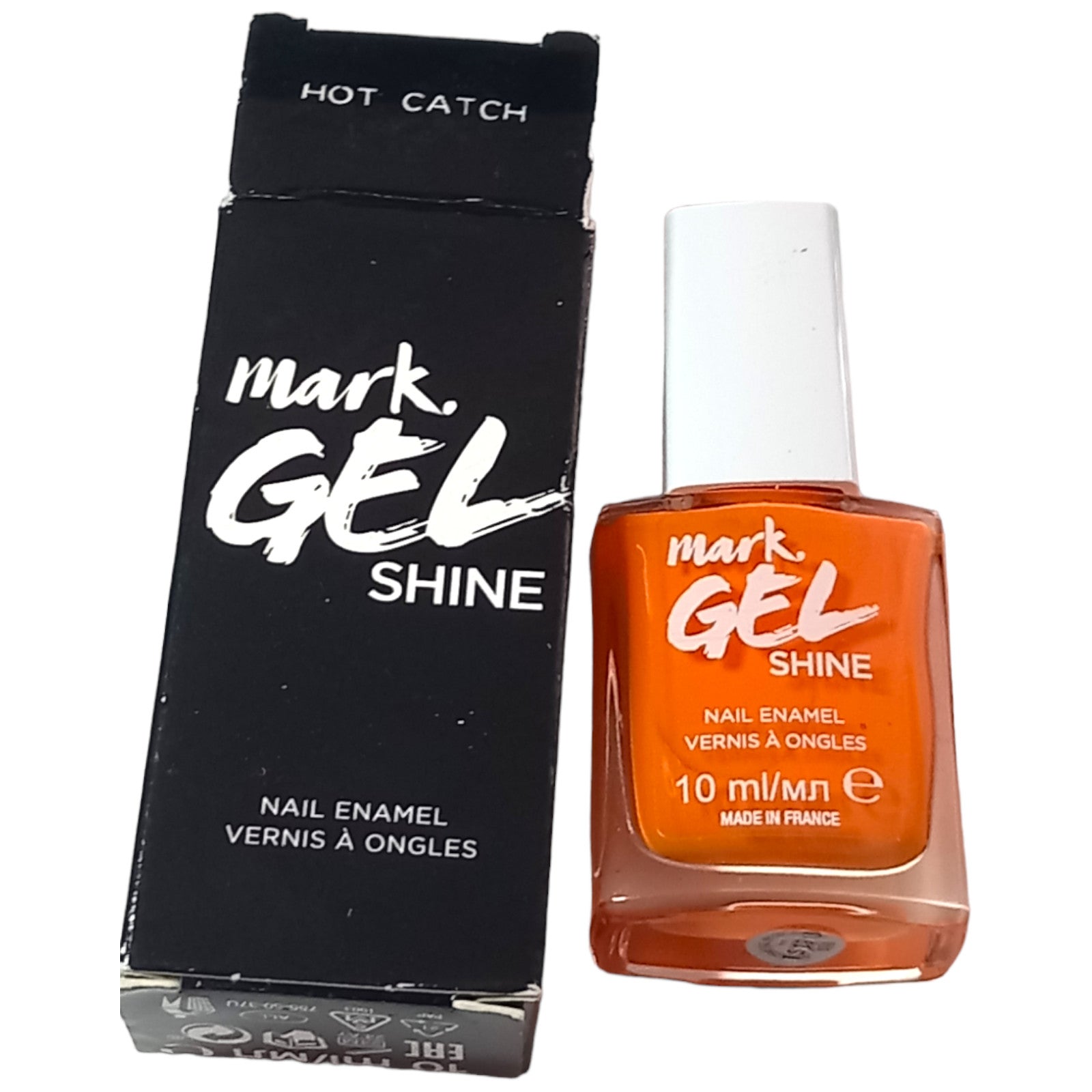 Avon Nail Polish Varnish 10ml Hot Catch Colour Orange Mark Gel Shine Enamel
