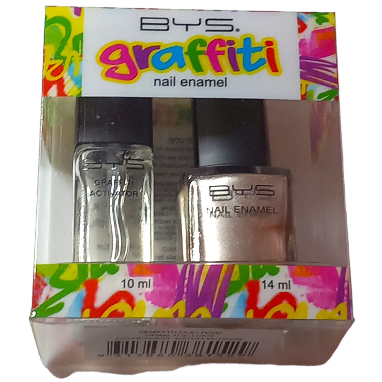 BYS Nail Polish Varnish Graffiti Duo Gift Set Grab The Loot Activator Enamel Tip