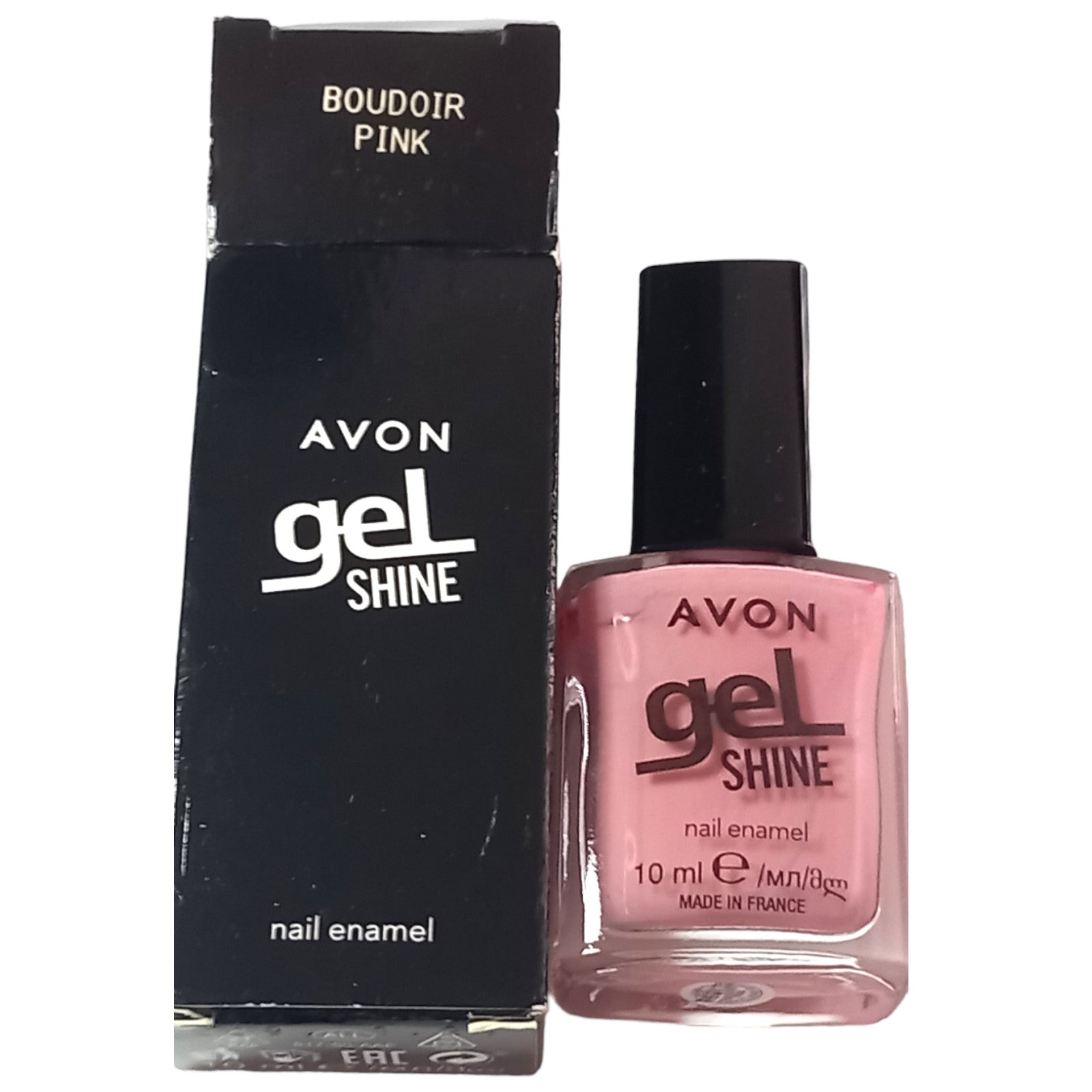 Avon Nail Polish Varnish - 10ml - Boudoir Pink - Gel Shine - Enamel Colour Color Nails