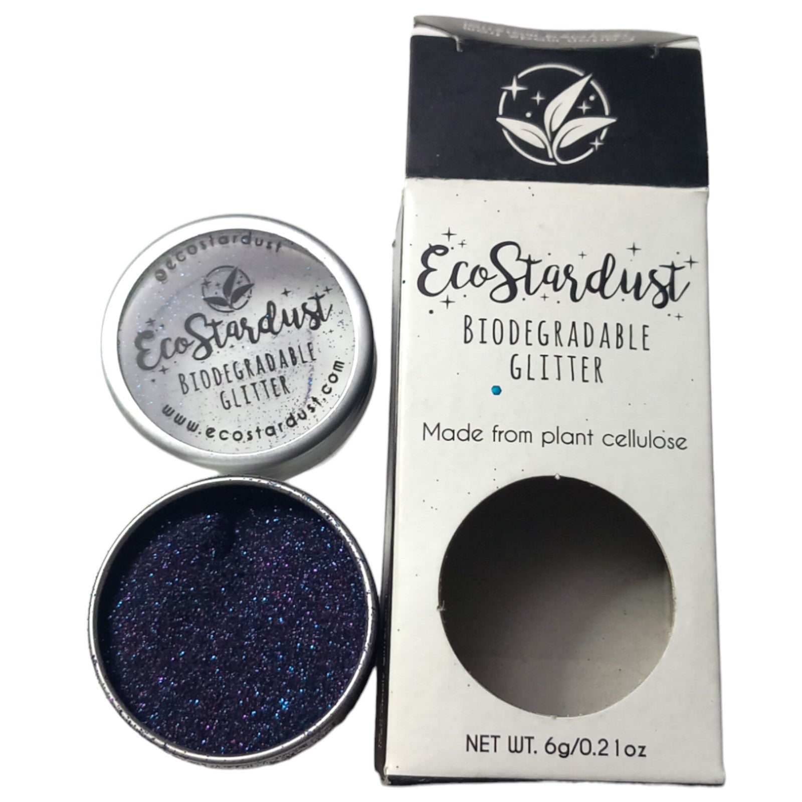 Body Glitter Eco Stardust Atlanta 6g Friendly Vegan Cosmetic Blue Biodegrade