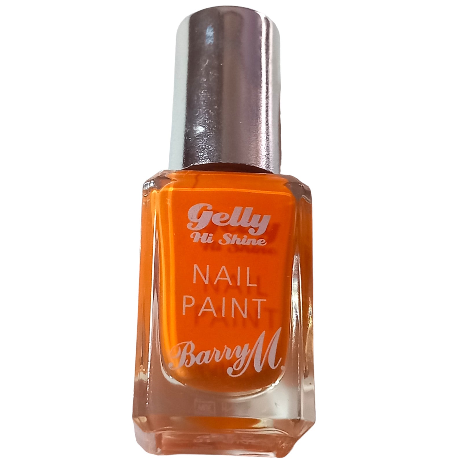 Barry M Nail Polish 10ml Mango Gelly Hi Shine Orange Bright Colour Nails Paint