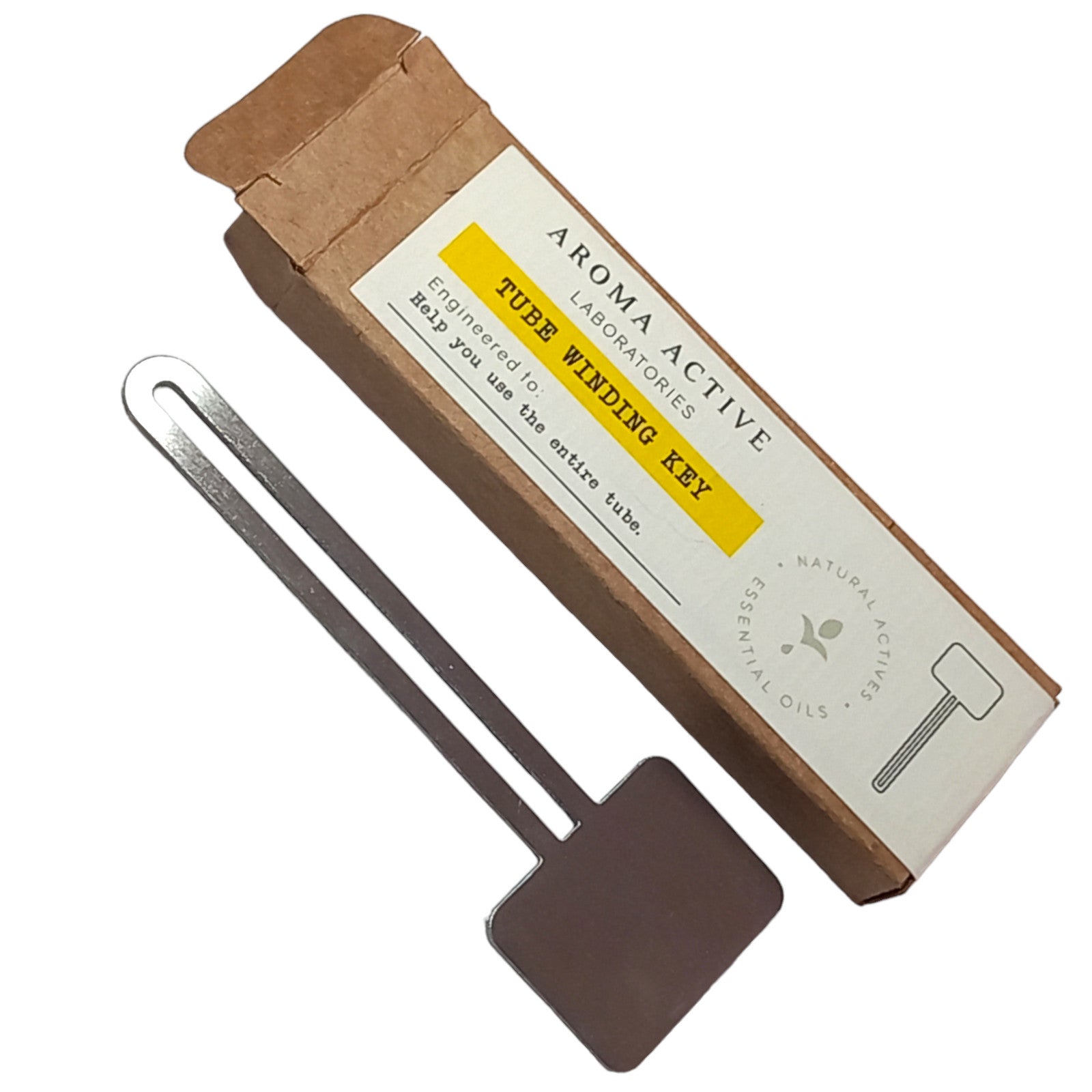 Aroma Active Tube Winging Key x1 Stainless Steel Reduce Waste Helpful Tool Boxed