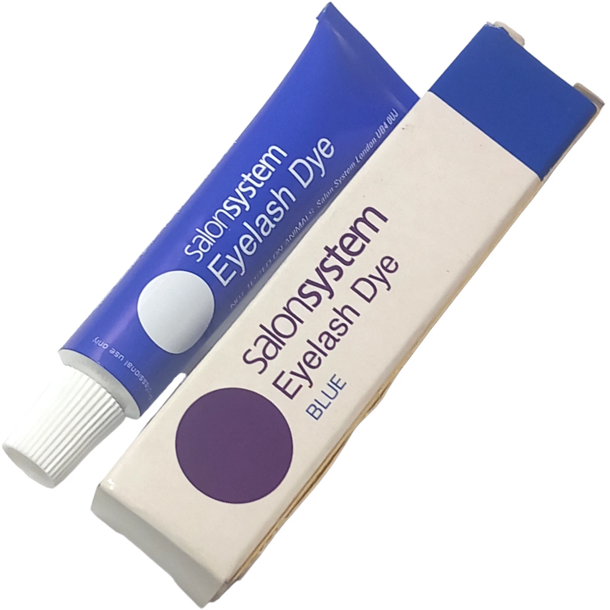 Salon System Blue Eyelash Dye - Activator Required - 7.5ml