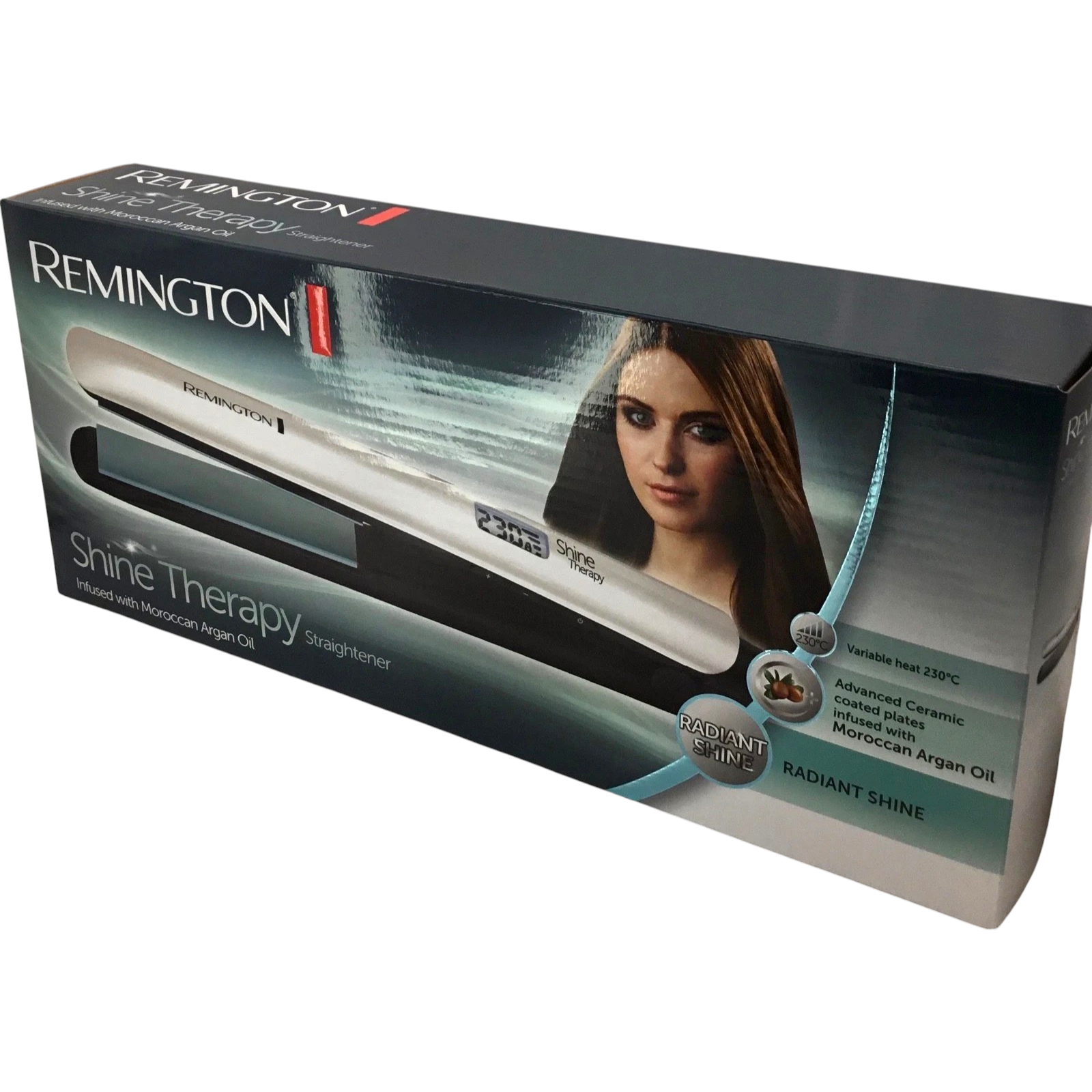 Remington S8500 Shine Therapy Hair Straightener Styling Ceramic Plates Smart