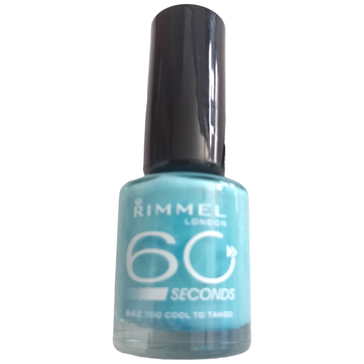 Rimmel 60 Seconds Nail Polish - 842 Too Cool To Tango - Blue - 8ml