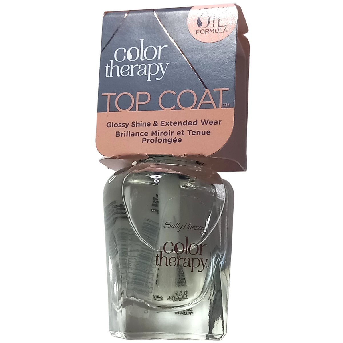 Sally Hansen Color Therapy Nail Polish Top Coat - 14.7ml - Argan Oil Formula