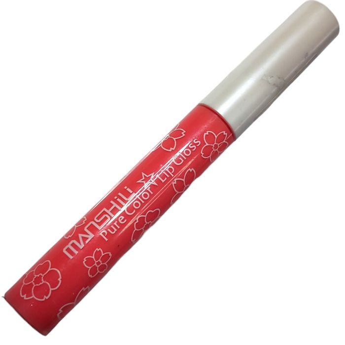 Manshili Lip Gloss 4 Pink Pure Colour Shine Shimmer Lips Color