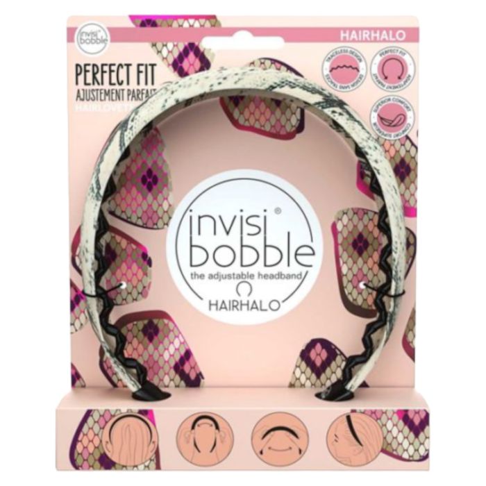 Invisibobble Headband Hair Halo Urban Safari Adjustable Snake Pattern Styling