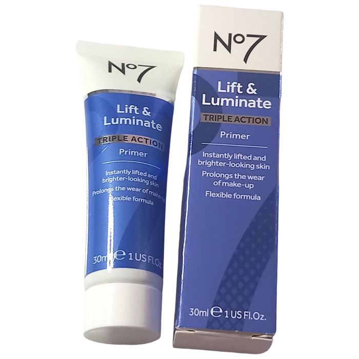 Boots No7 Lift and Luminate Triple Action Primer Boxed