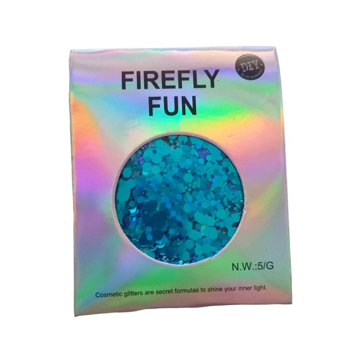 DIY Body Glitter Firefly Fun