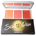 Models Own Sculpt and Glow Highlighter Palette 04 Peach Spotlight
