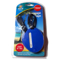 Sure Travel Blue Luggage Tags Pair Discreet Concealed Address