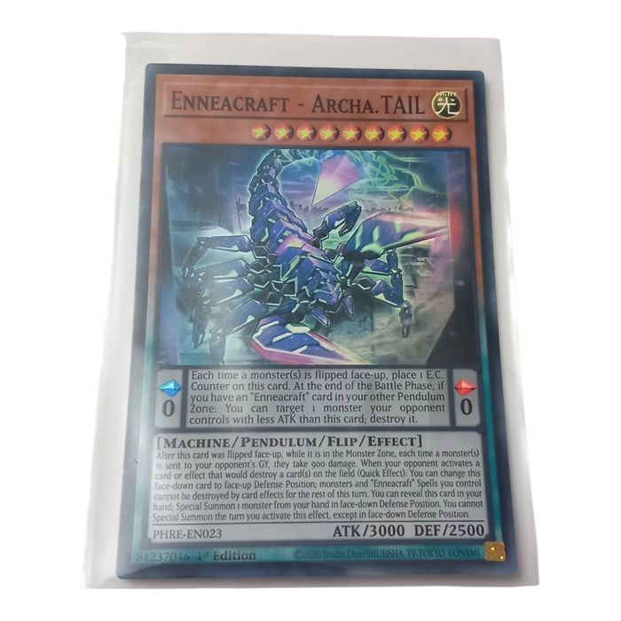 Enneacraft – Archa.Tail PHRE-EN023 Super Rare 1st Edition NM Yu-Gi-Oh TCG Card
