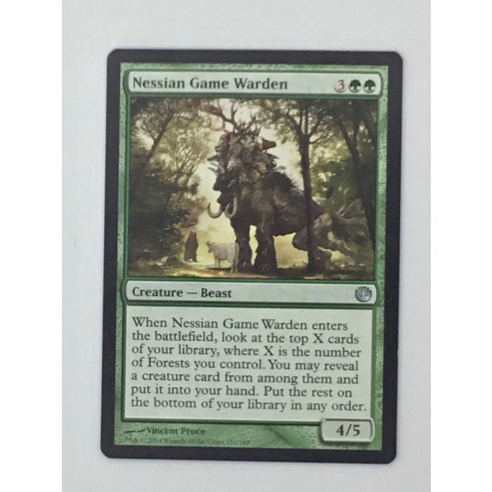 MTG Nessian Game Warden Creature Beast 132/165 Journey into Nyx 2014 Wizards