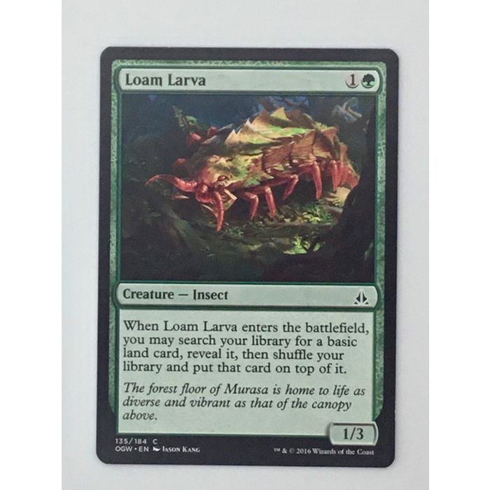 MTG Loam Larva Creature Insect 135/184 Oath of the Gatewatch Kang 2016 Wizards