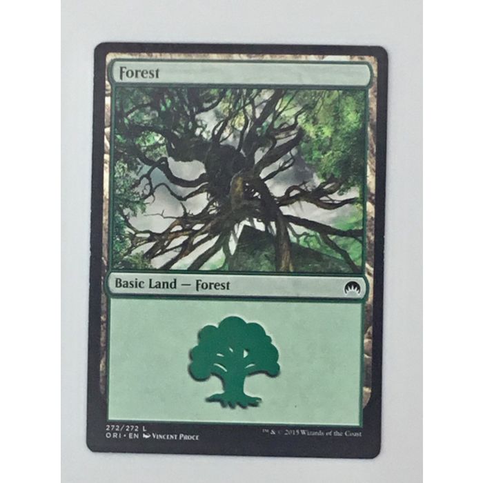 MTG Forest Basic Land 272/272 Magic Origins Proce 2015 Wizards of the Coast ORI