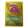 Pokemon Ekans 46/62 Fossil Common WOTC Vintage TCG MP