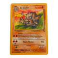Graveler 37/62 Fossil Uncommon MP WOTC Pokémon Card