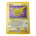 Zapdos 15/62 Fossil Holo MP WOTC Original Pokemon TCG Card Basic Legendary