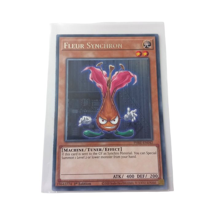Fleur Synchron PHRE-EN042 Rare 1st Edition NM Yu-Gi-Oh TCG Card Regular