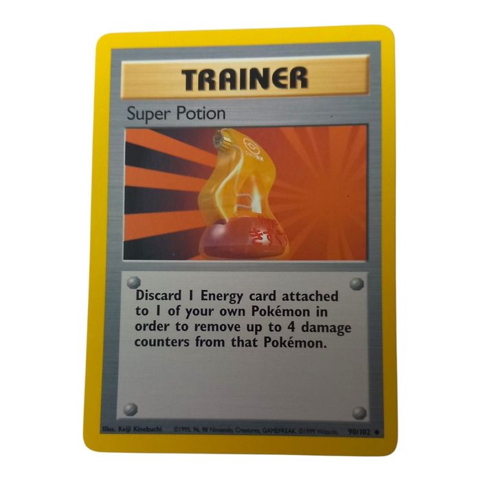 Pokémon TCG Super Potion Trainer Base Set 90/102 Uncommon WOTC