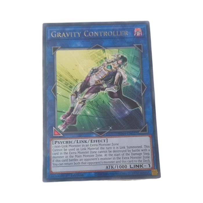 Gravity Controller JUSH-EN027 Justice Hunters 1st Edition Yu-Gi-Oh TCG Card