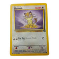 Pokémon TCG Meowth Jungle 56/64 Common WOTC Damaged