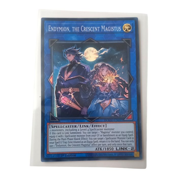 Endymion, the Crescent Magistus DOOD-EN099 Super Rare 1st Ed NM Yu-Gi-Oh TCG
