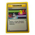 Pokémon TCG Switch Trainer – Base Set 95/102 – WOTC – MP – Tracked 48