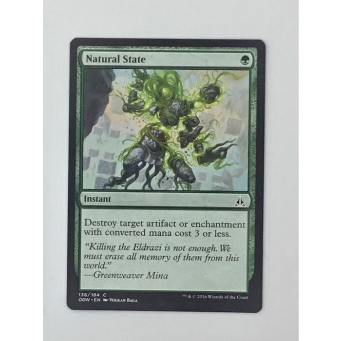 MTG Natural State Instant Oath of the Gatewatch 2016 Wizards Coast 136/184 NM