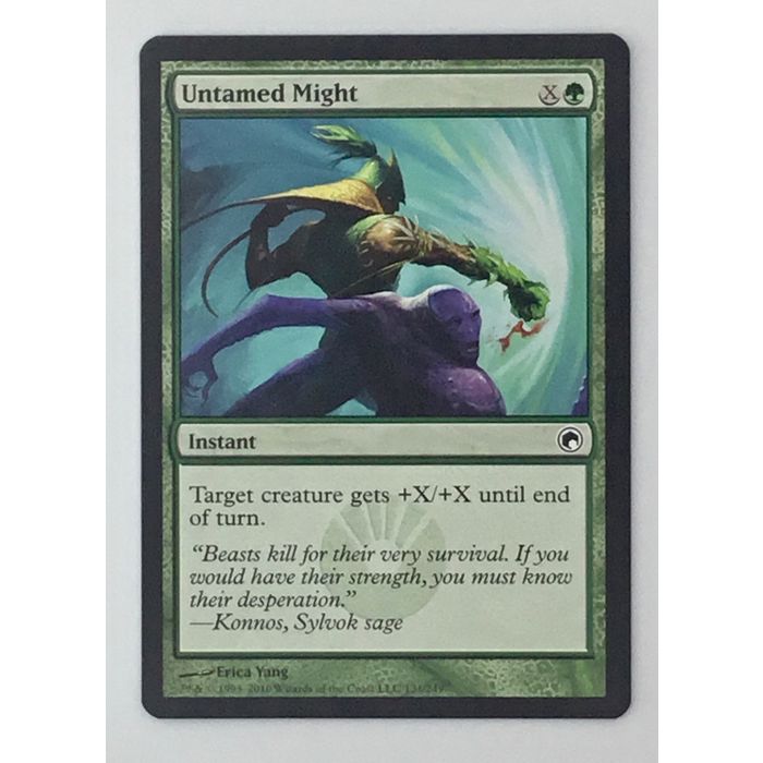 MTG Untamed Might Instant Scars of Mirrodin 131/249 Wizards Coast 2010 Yang NM