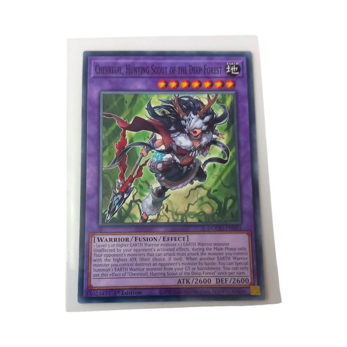 Chevreuil Hunting Scout of the Deep Forest DOOD-EN035 Rare NM Yu-Gi-Oh TCG Card