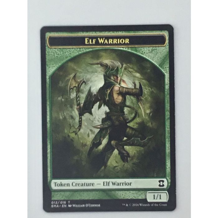 MTG Elf Warrior Token Creature 012/016 EMA Eternal Masters O'Connor 2016 Wizards