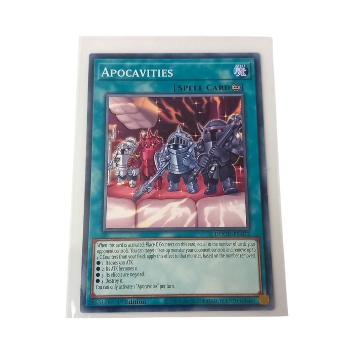 Apocavities DOOD-EN072 Common 1st Edition NM Yu-Gi-Oh TCG Spell Card Regular
