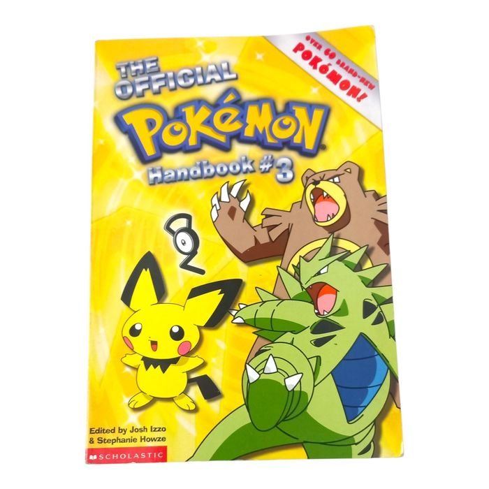 The Official Pokémon Handbook #3 (2001) Scholastic | Out of Print Good Condition