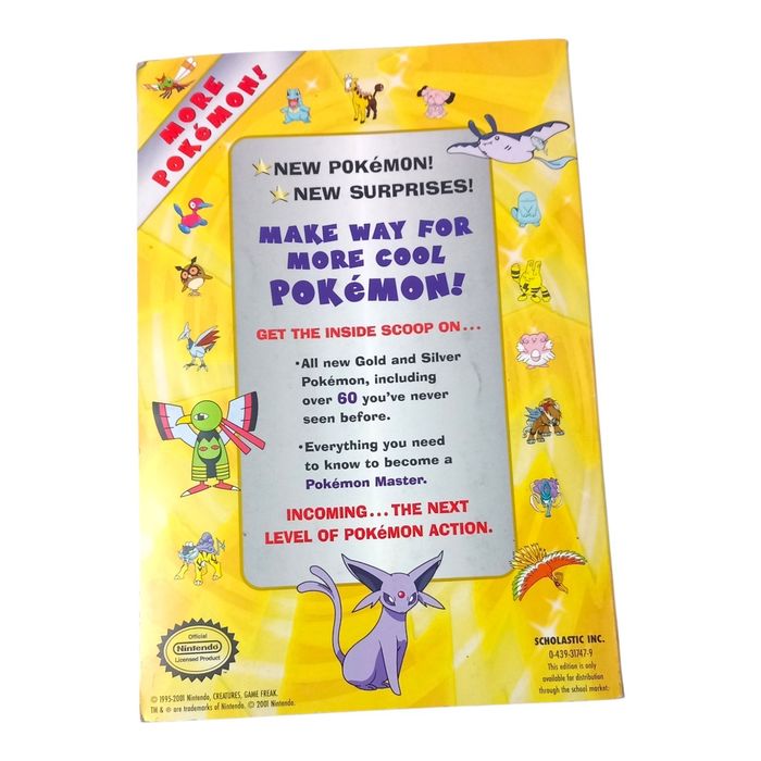 The Official Pokémon Handbook #3 (2001) Scholastic | Out of Print Good Condition