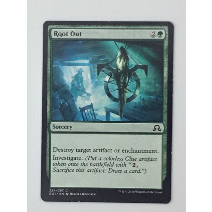 MTG Root Out Sorcery Shadows Over Innistrad 224/297 Ljunggren Wizards Coast 2016