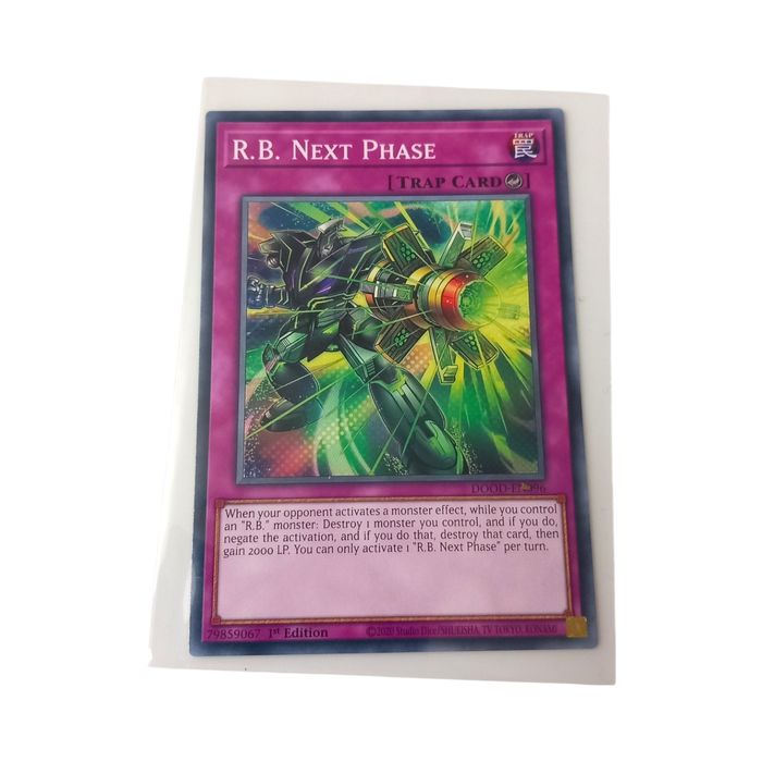 R.B. Next Phase DOOD-EN096 Common 1st Edition NM Yu-Gi-Oh TCG Trap Card Regular