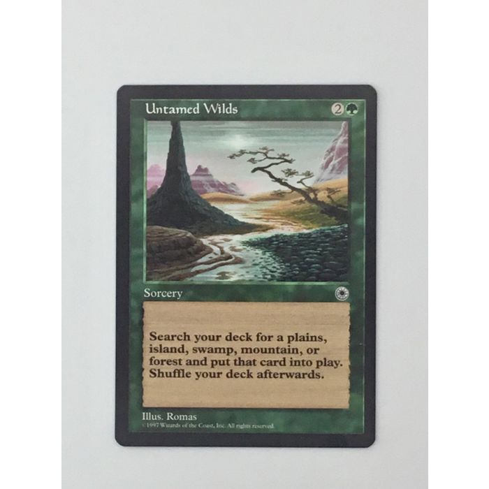 MTG Untamed Wilds Sorcery Romas Portal Near Mint Condition Magic The Gathering