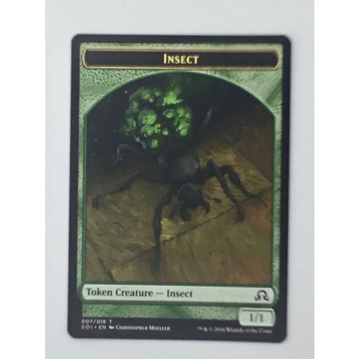 MTG Insect Token Creature Shadows Over 007/018 S01 Moeller 2016 Wizards Coast NM